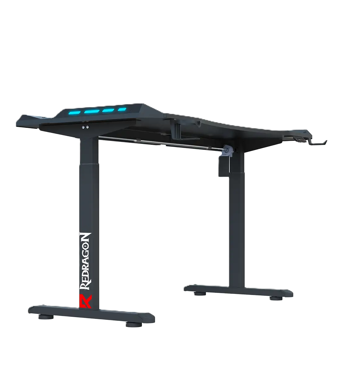 میز گیمینگ موتور دار ردراگون مدل GD-3300-M 140cm LED - تصویر 3