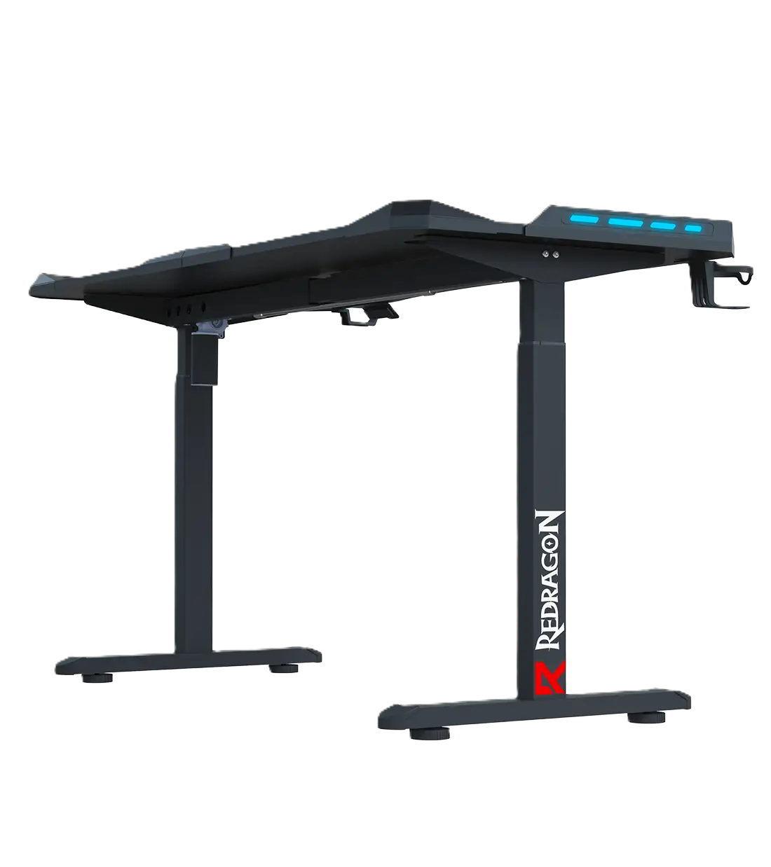 میز گیمینگ موتور دار ردراگون مدل GD-3300-S 120cm LED - تصویر 2