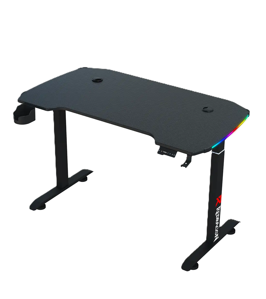 میز گیمینگ موتور دار ردراگون مدل GD-3320-M 140cm RGB - تصویر 8
