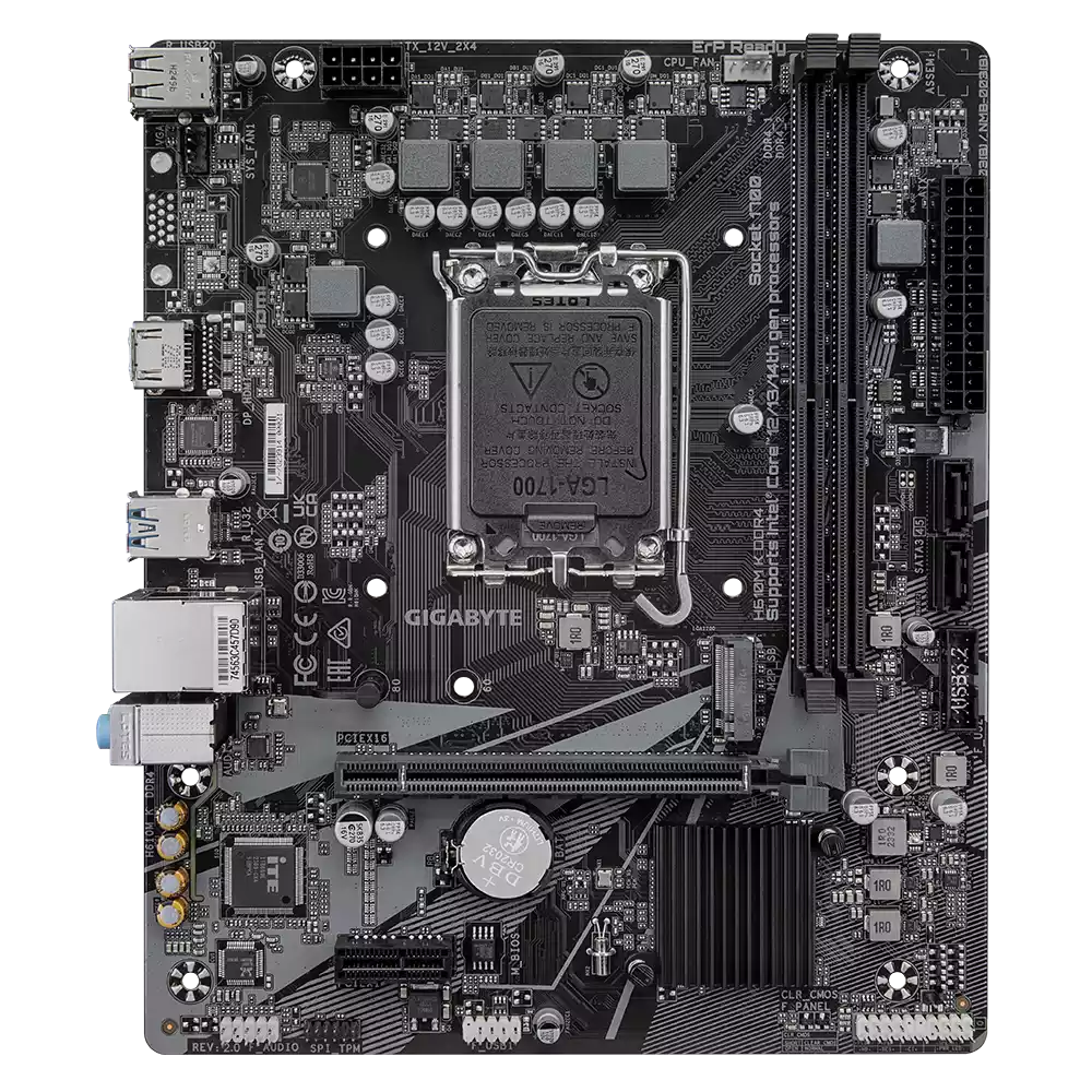 مادربرد گیگابایت مدل H610M K DDR4 (Rev. 2.0) - تصویر 2