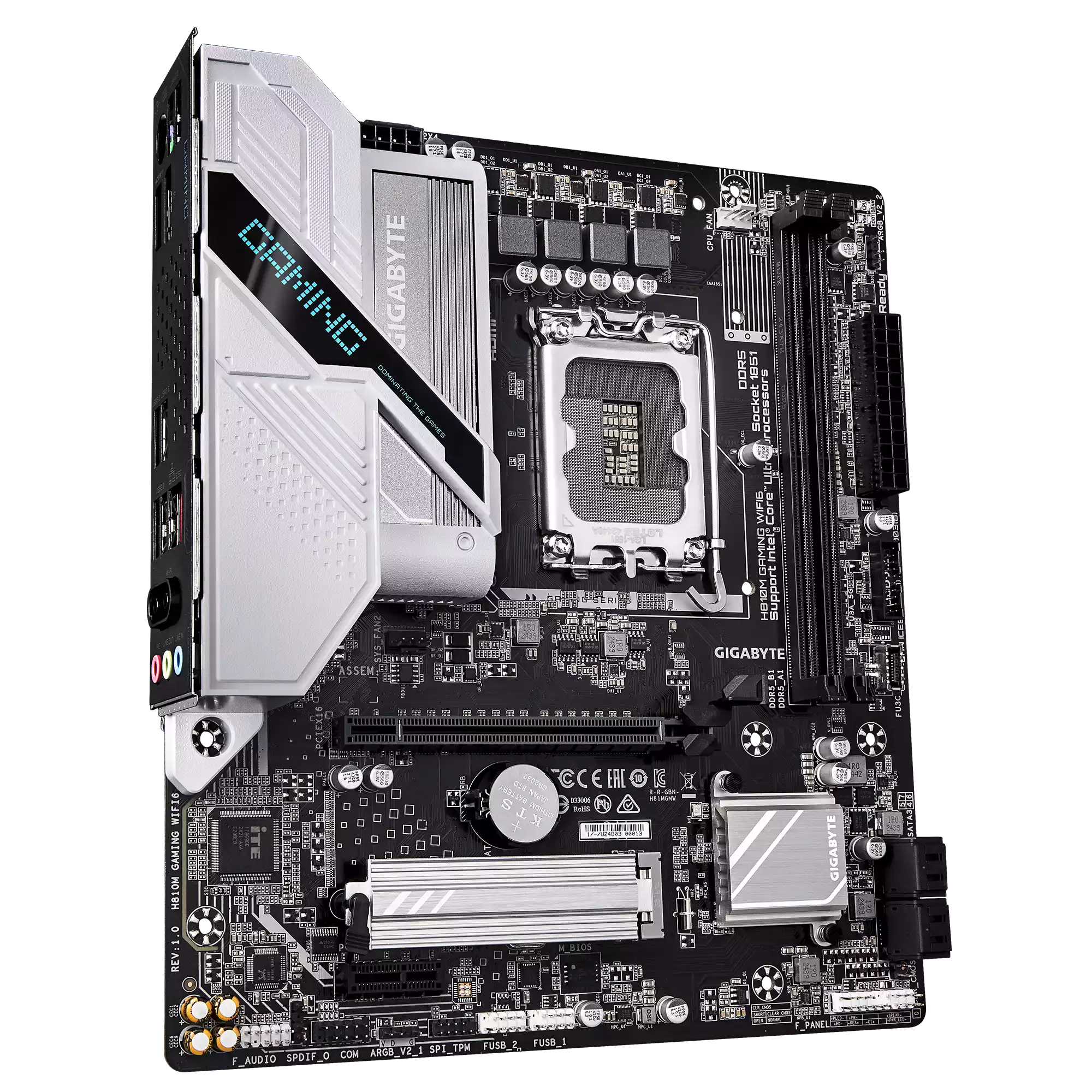مادربرد گیگابایت مدل H810M GAMING WIFI6 - تصویر 3