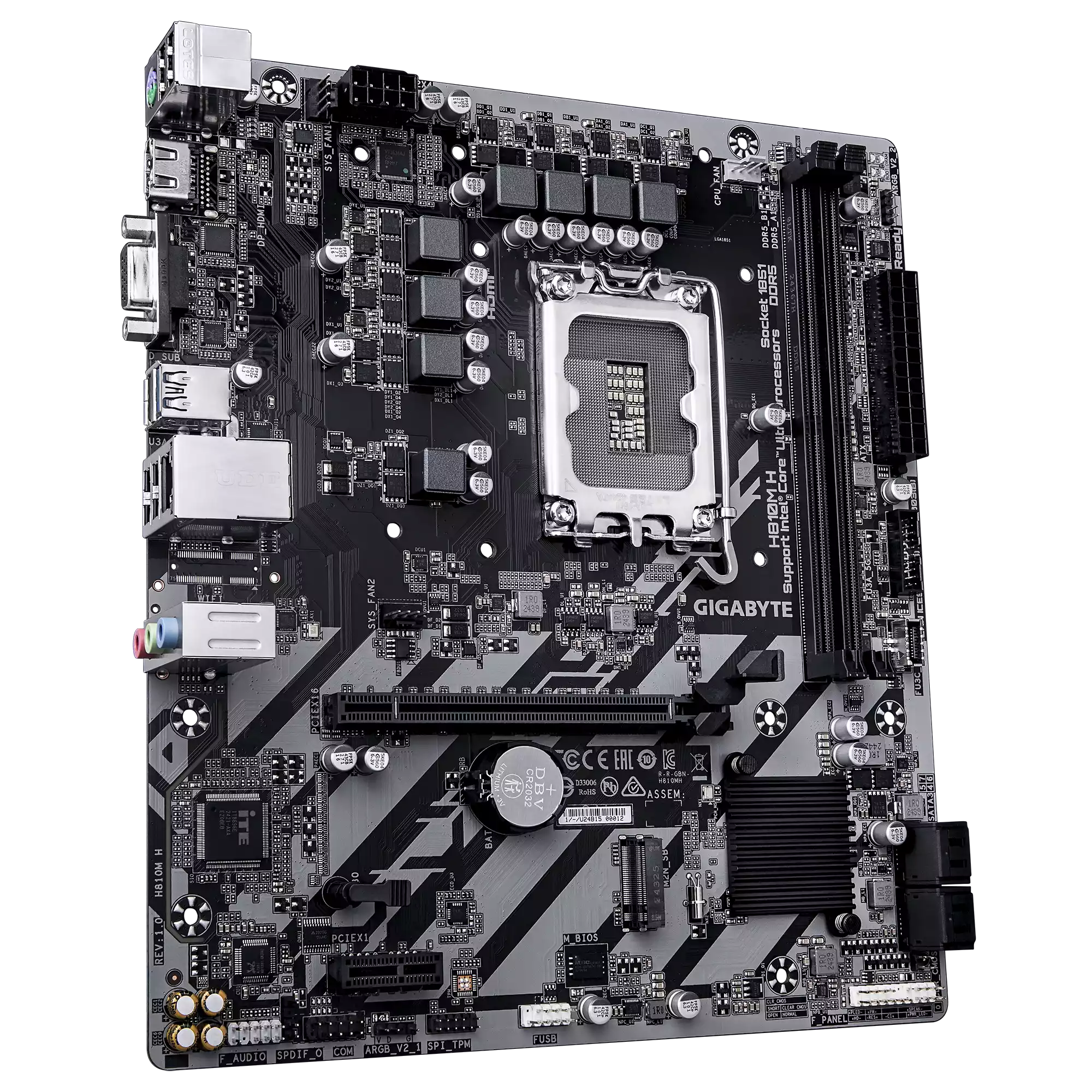 مادربرد گیگابایت مدل H810M H (Rev. 1.1) - تصویر 2