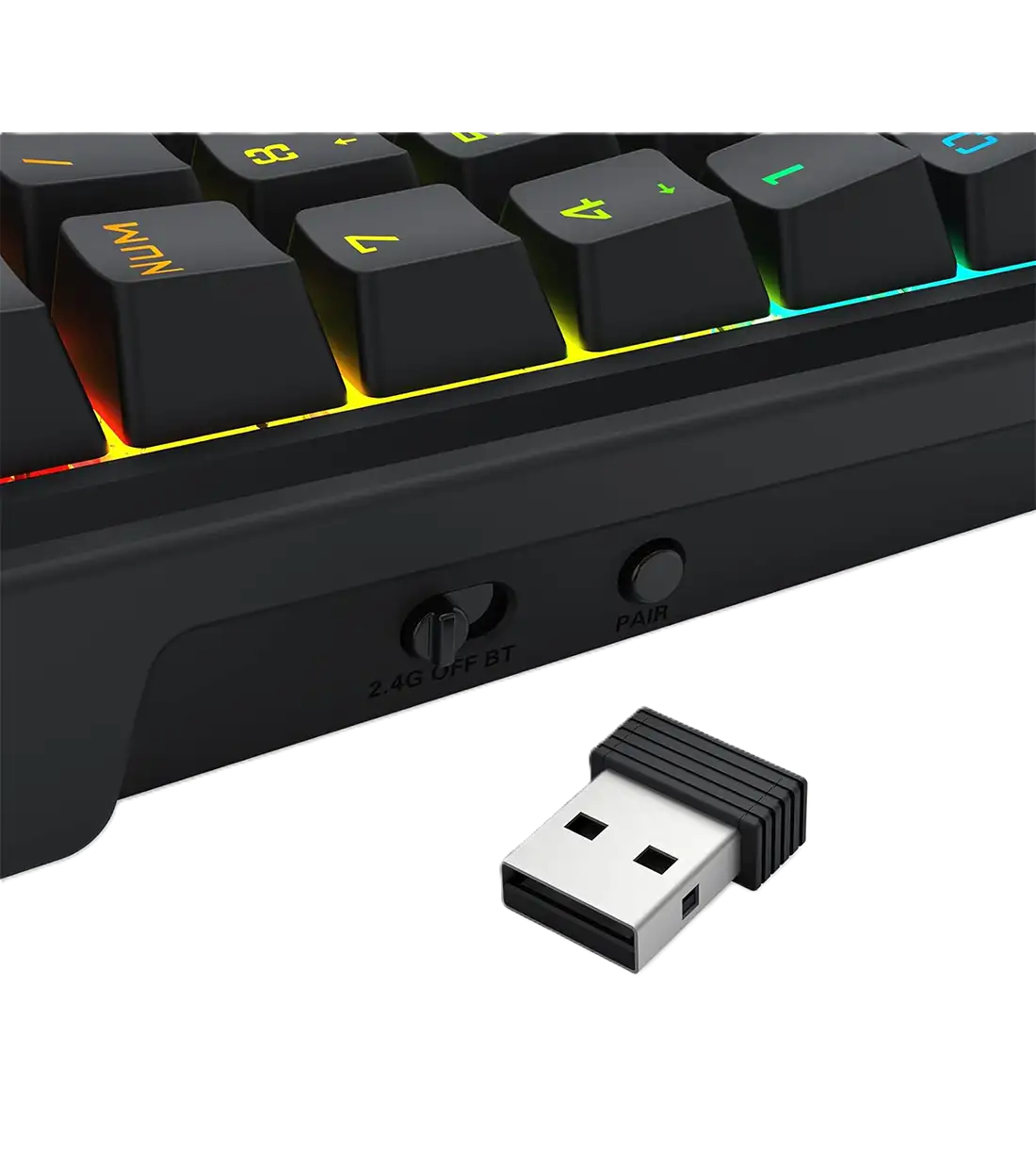 نام پد مکانیکال ردراگون مدل K733 RGB - تصویر 5