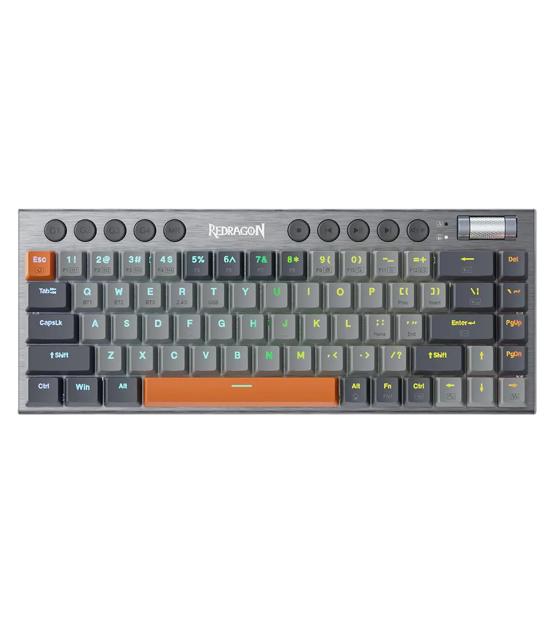 کیبورد بی سیم ردراگون مدل Horus K609 GG Pro