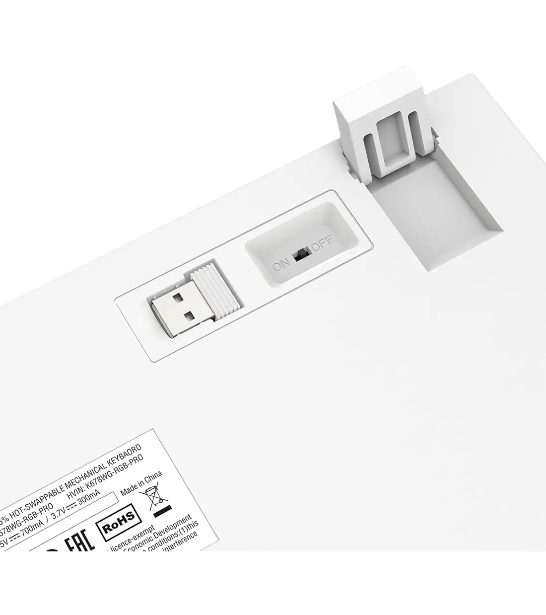کیبورد بی سیم ردراگون مدل K678 WG Pro - تصویر 7