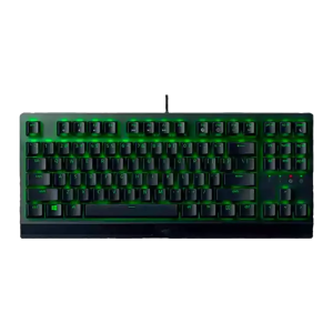 کیبورد با سیم ریزر مدل Blackwidow X TKL Green Switch