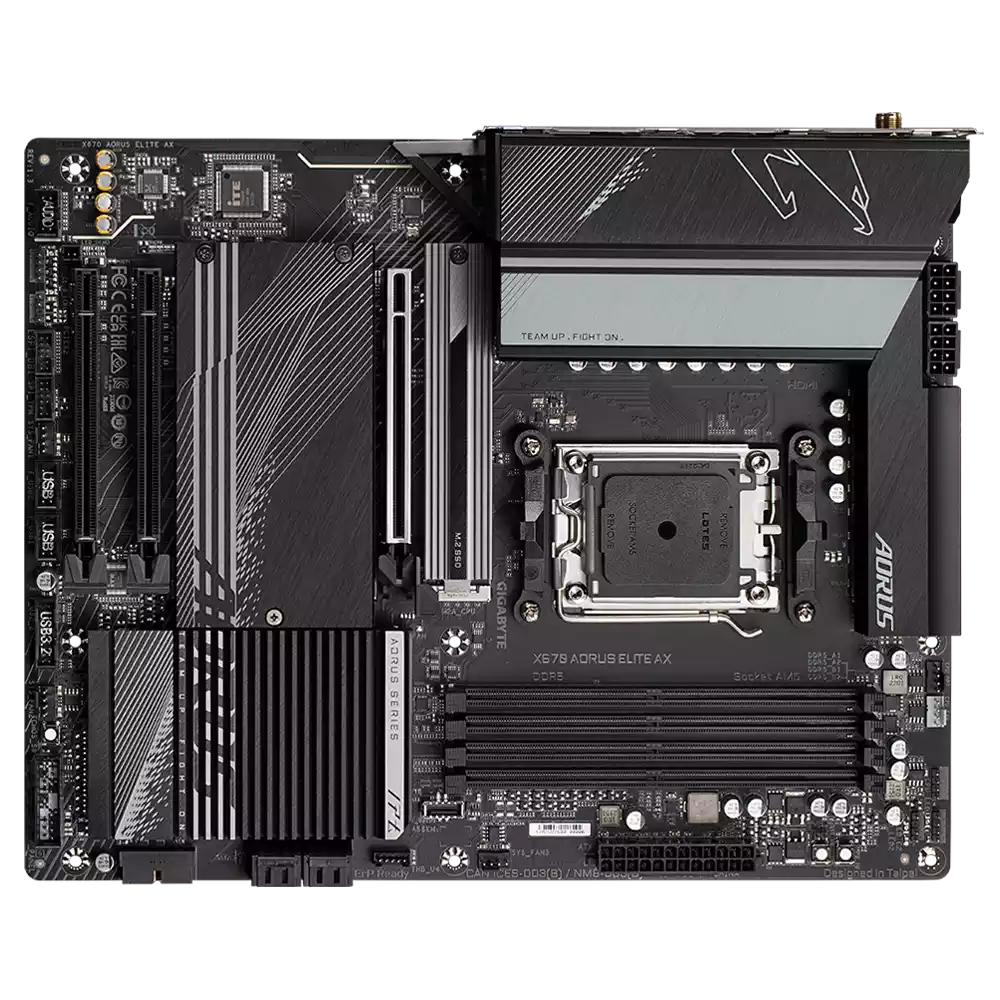 مادربرد گیگابایت مدل X670 AORUS ELITE AX (Rev. 1.3) - تصویر 4