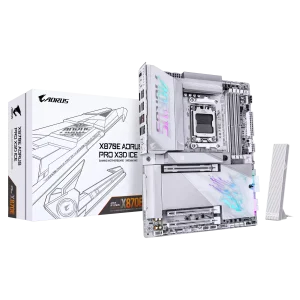 مادربرد گیگابایت مدل X870E AORUS PRO X3D ICE
