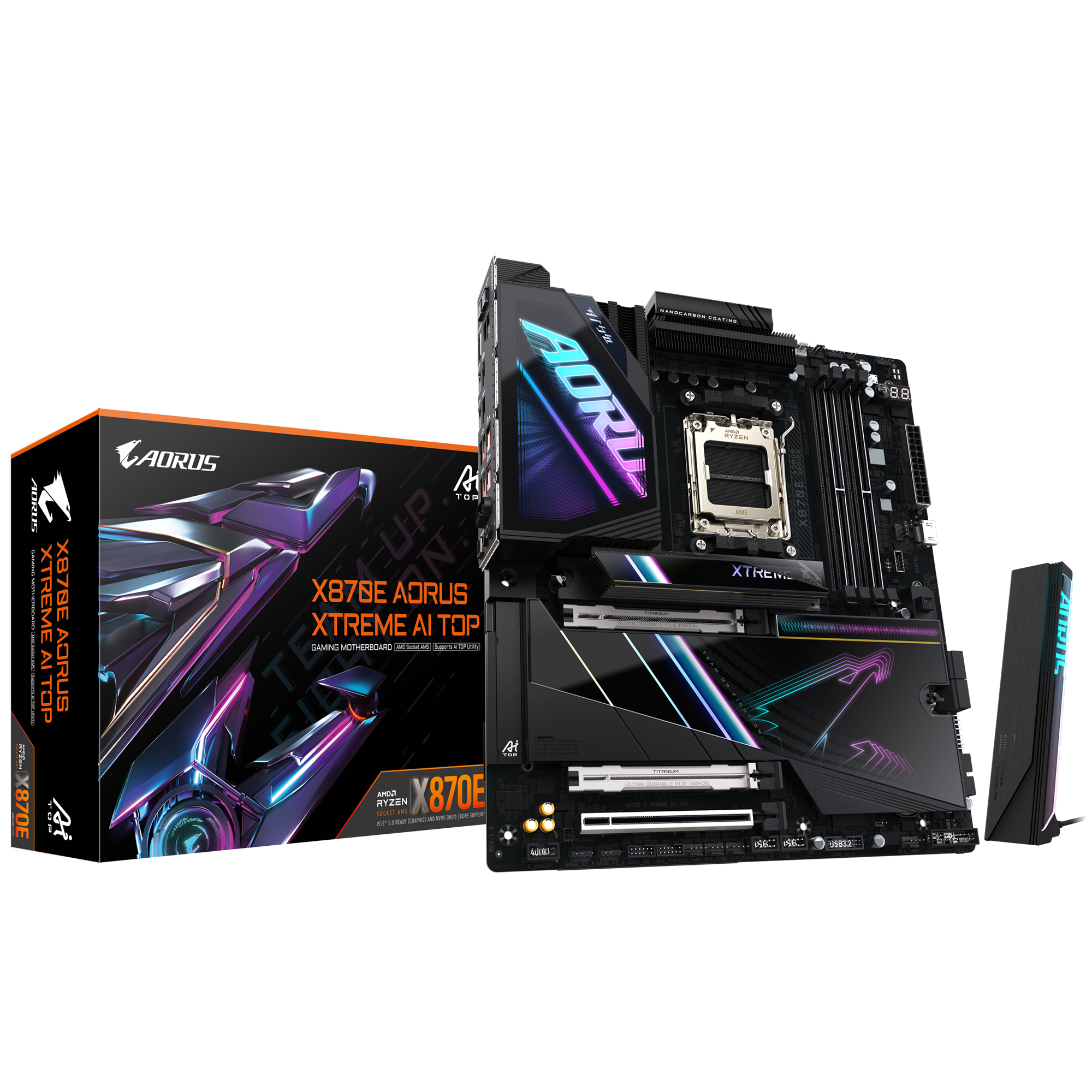 مادربرد گیگابایت مدل X870E AORUS XTREME AI TOP (Rev. 1.x)