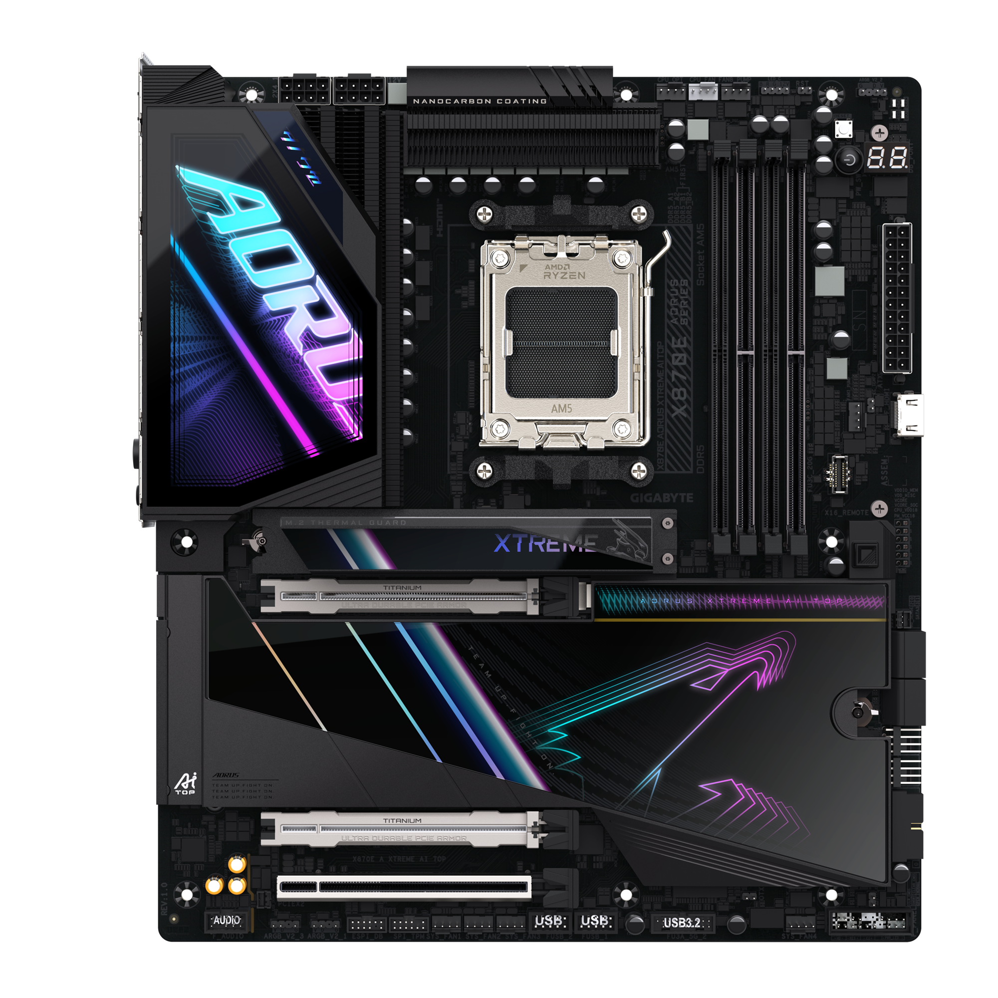 مادربرد گیگابایت مدل X870E AORUS XTREME AI TOP (Rev. 1.x) - تصویر 6
