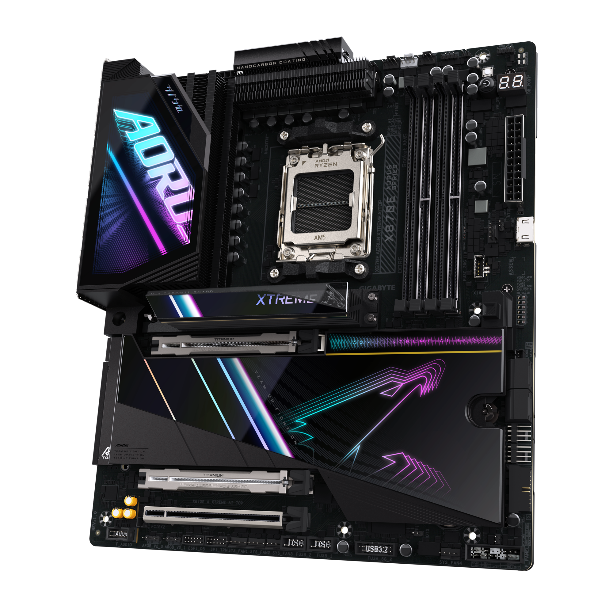 مادربرد گیگابایت مدل X870E AORUS XTREME AI TOP (Rev. 1.x) - تصویر 4