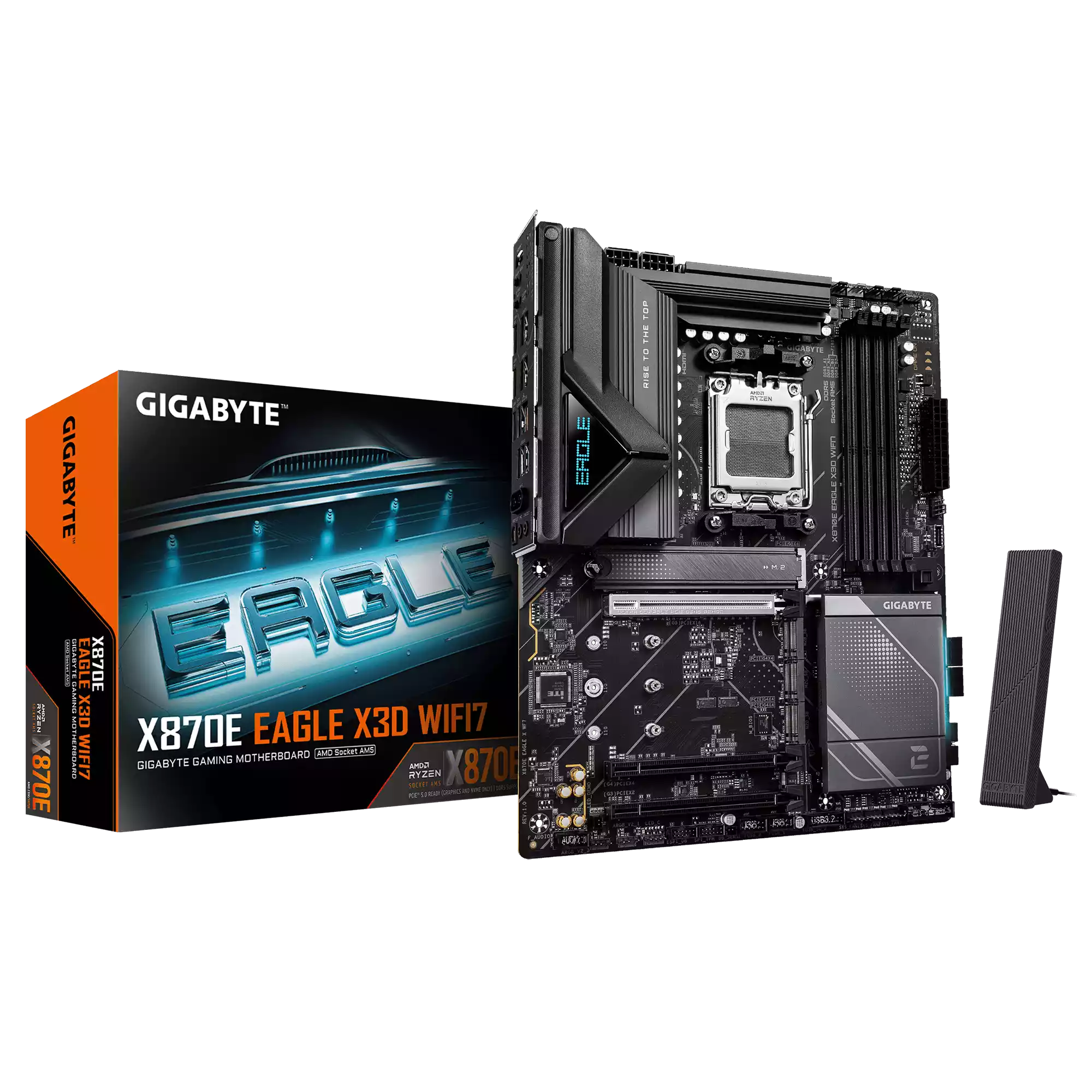 مادربرد گیگابایت مدل X870E EAGLE X3D WIFI7 (Rev. 1.1)