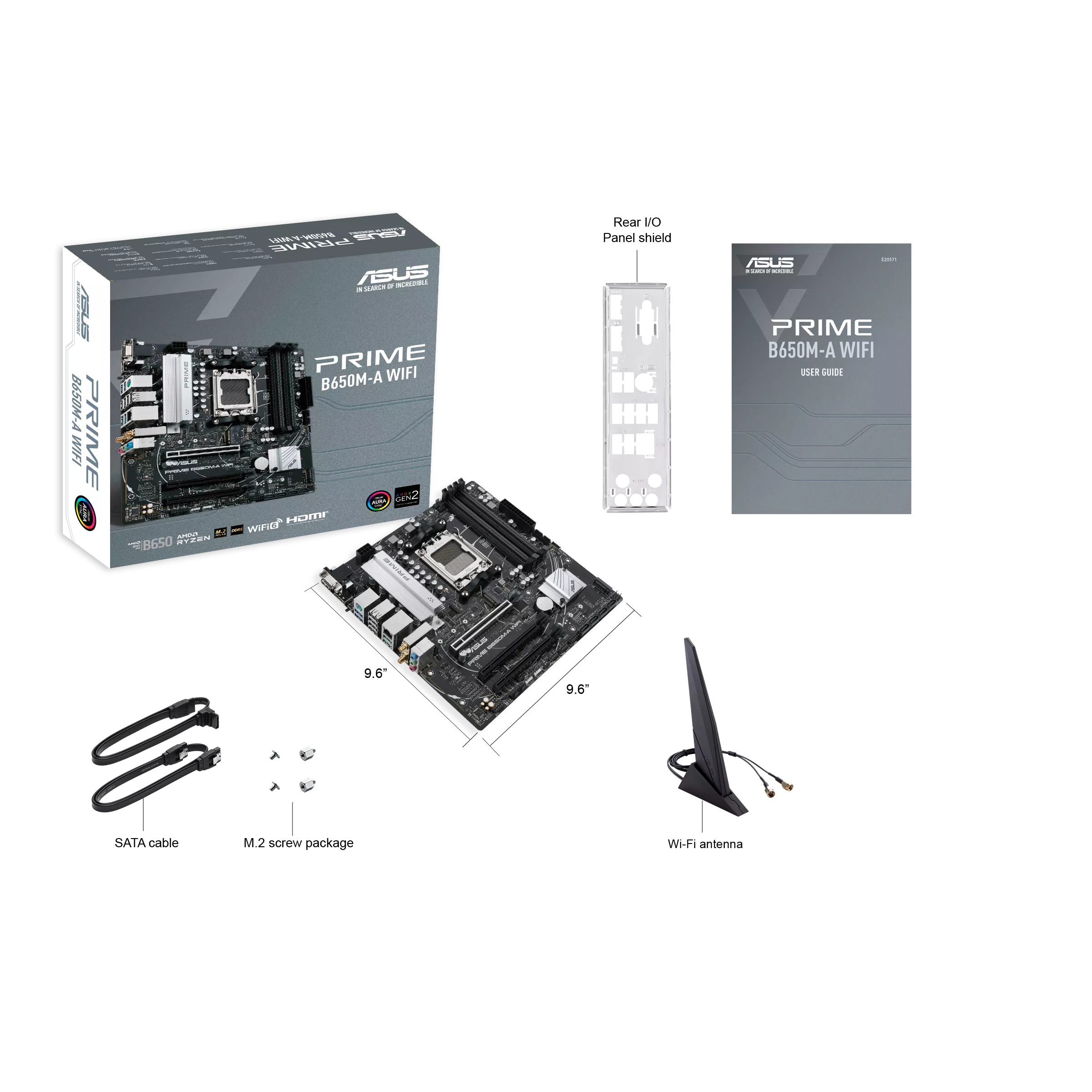 مادربرد ایسوس مدل Prime B650M-A WIFI - تصویر 2