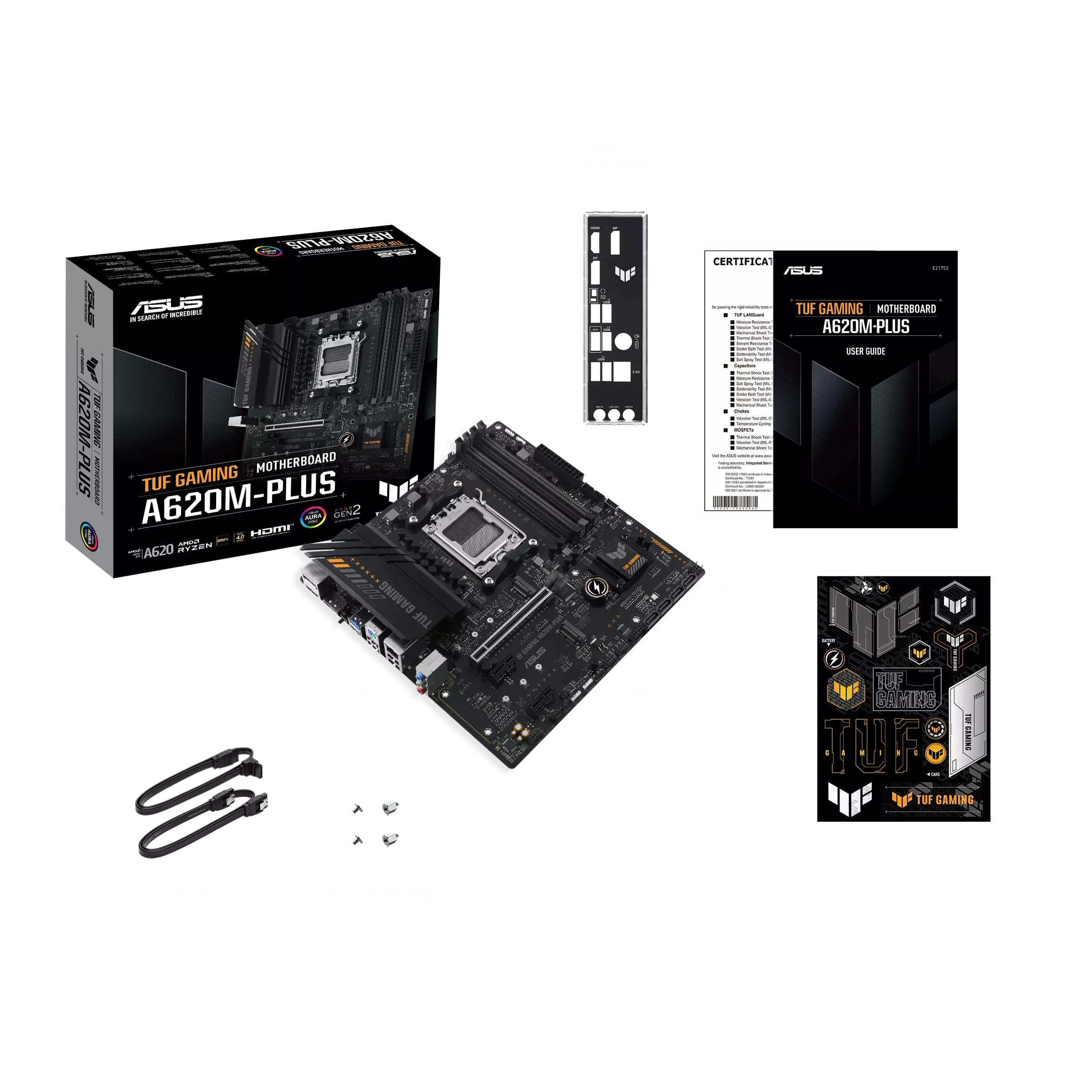 مادربرد ایسوس مدل TUF Gaming A620M-PLUS - تصویر 2