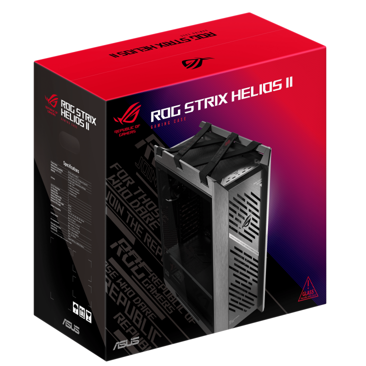 کیس ایسوس مدل ROG HELIOS GX601S II BLACK - تصویر 4