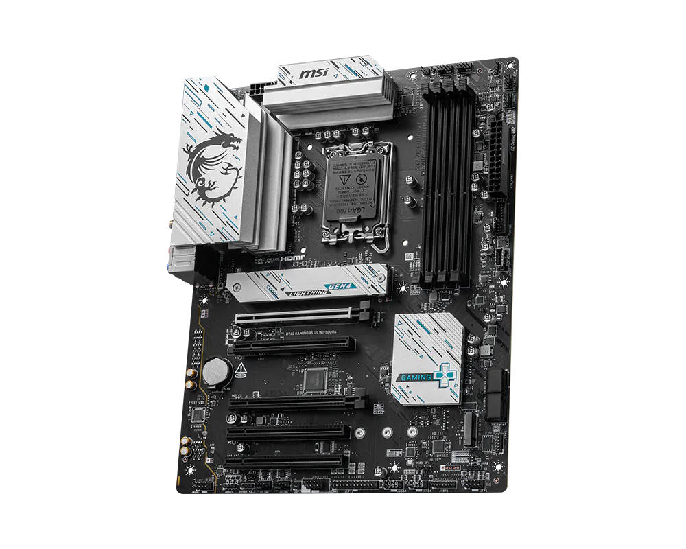 مادربرد ام اس ای مدل B760 GAMING PLUS WIFI DDR4 - تصویر 4