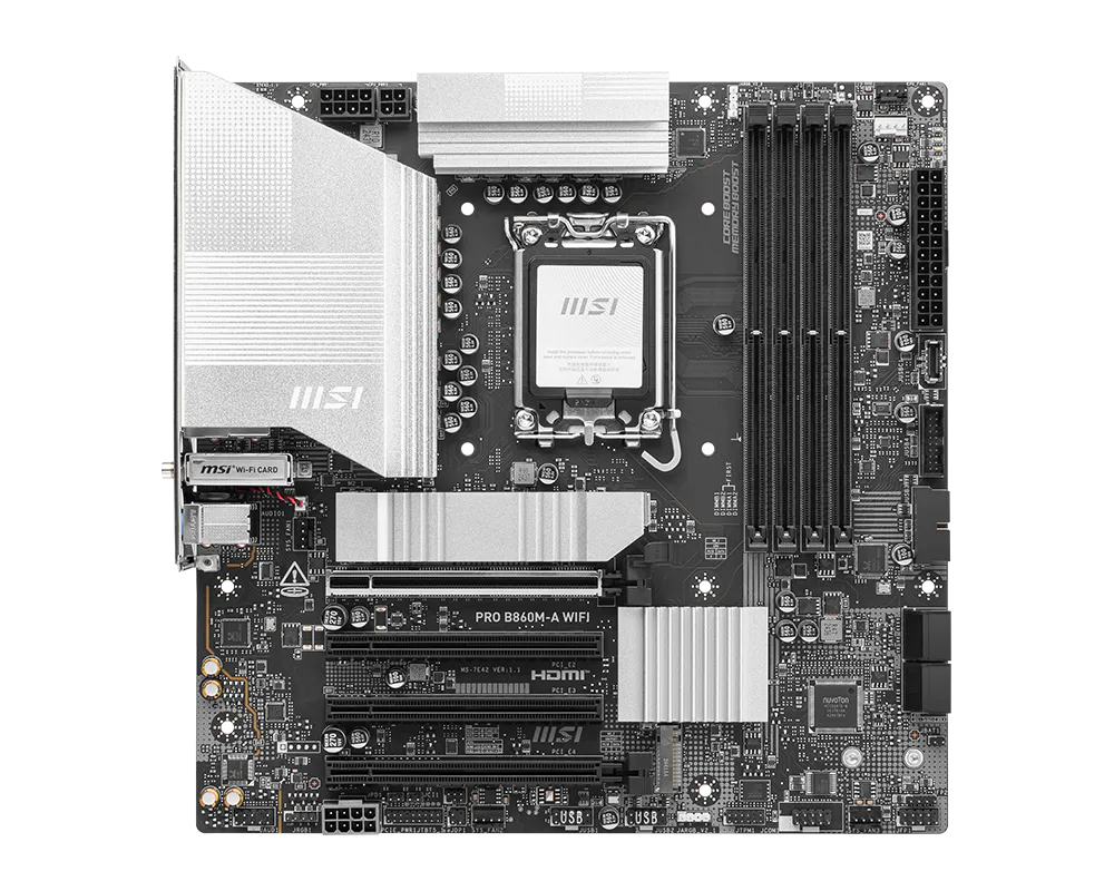مادربرد ام اس ای مدل PRO B860M-A WIFI - تصویر 5