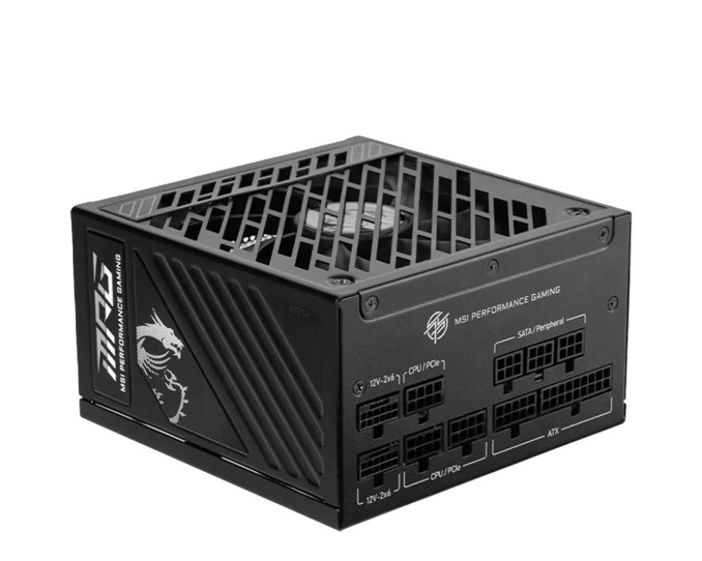 پاور ماژولار ام اس ای مدل MPG A1250GS 1250W PCIE5 - تصویر 2