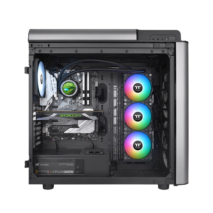 خنک کننده مایع پردازنده ترمالتیک مدل TH360 V2 Ultra ARGB Black - تصویر 4