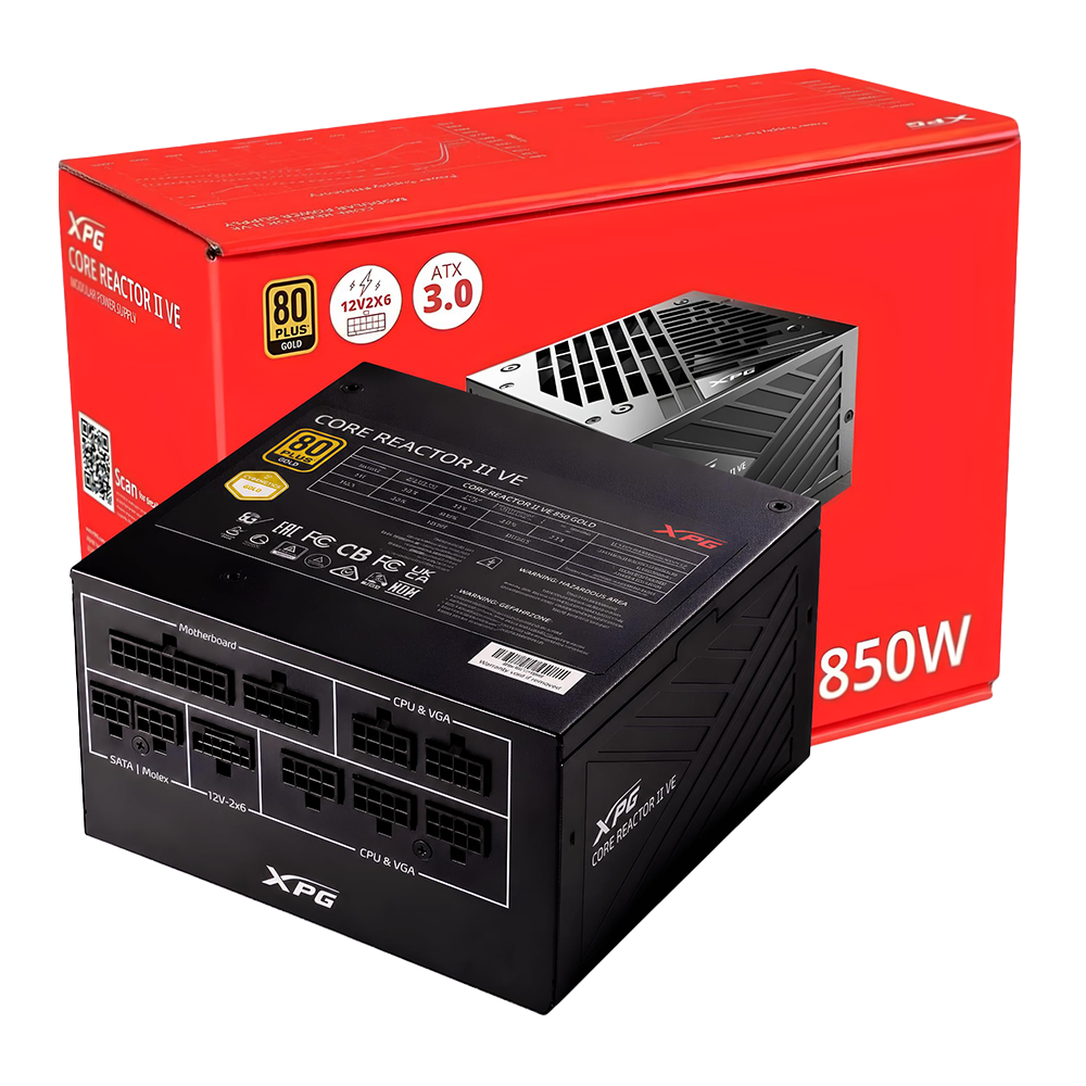 پاور ماژولار ای دیتا مدل XPG CORE REACTOR II VE 850W