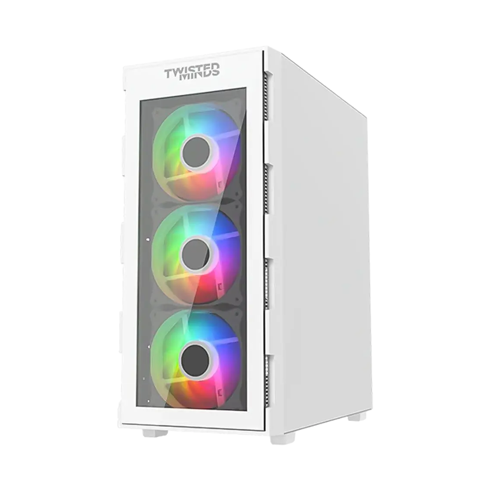 کیس گیمینگ تویستد مایندز مدل Titan Glass White - تصویر 8