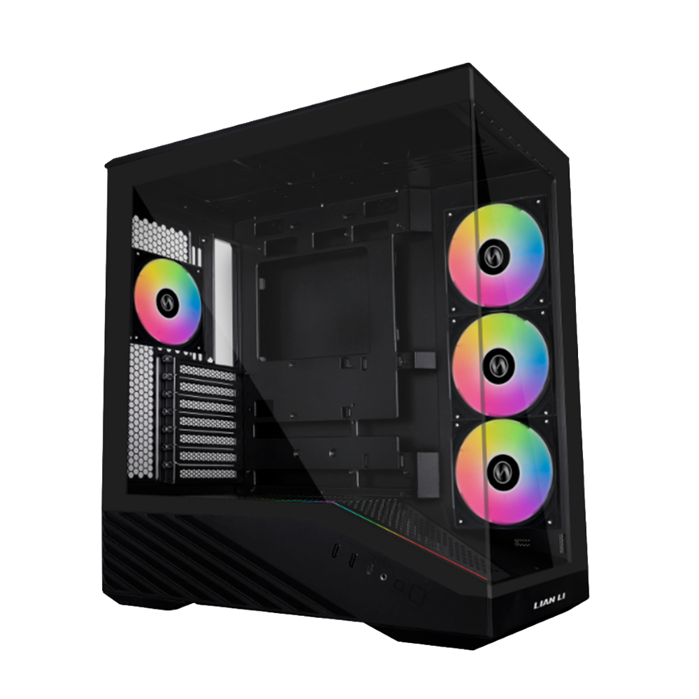 کیس گیمینگ لیان لی مدل Vector V100 Black