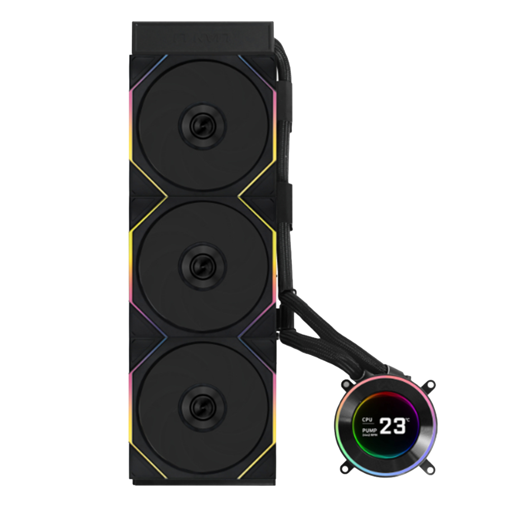 خنک کننده مایع پردازنده لیان لی مدل Hydroshift II 360 TL Black - تصویر 5