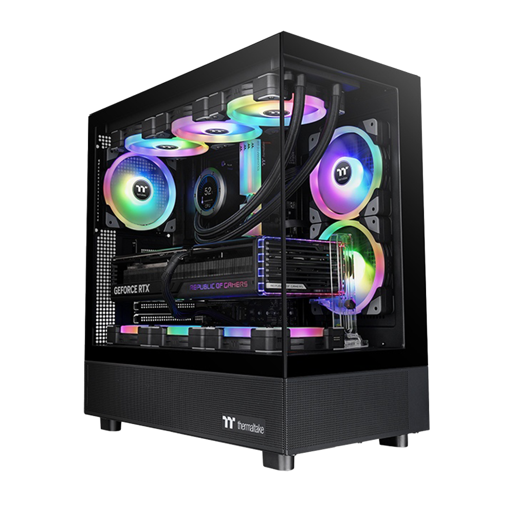 کیس ترمالتیک مدل View 270 Plus TG ARGB Black
