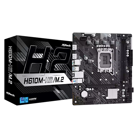 مادربرد ازراک مدل H610M-H2/M.2 DDR4