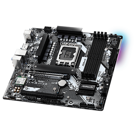 مادربرد ازراک مدل B760M Pro-A WiFi DDR5 - تصویر 4