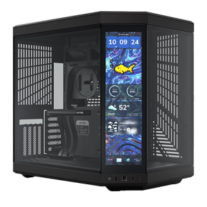 کیس گیمینگ هایت مدل Y70 Touch Infinite Pitch Black