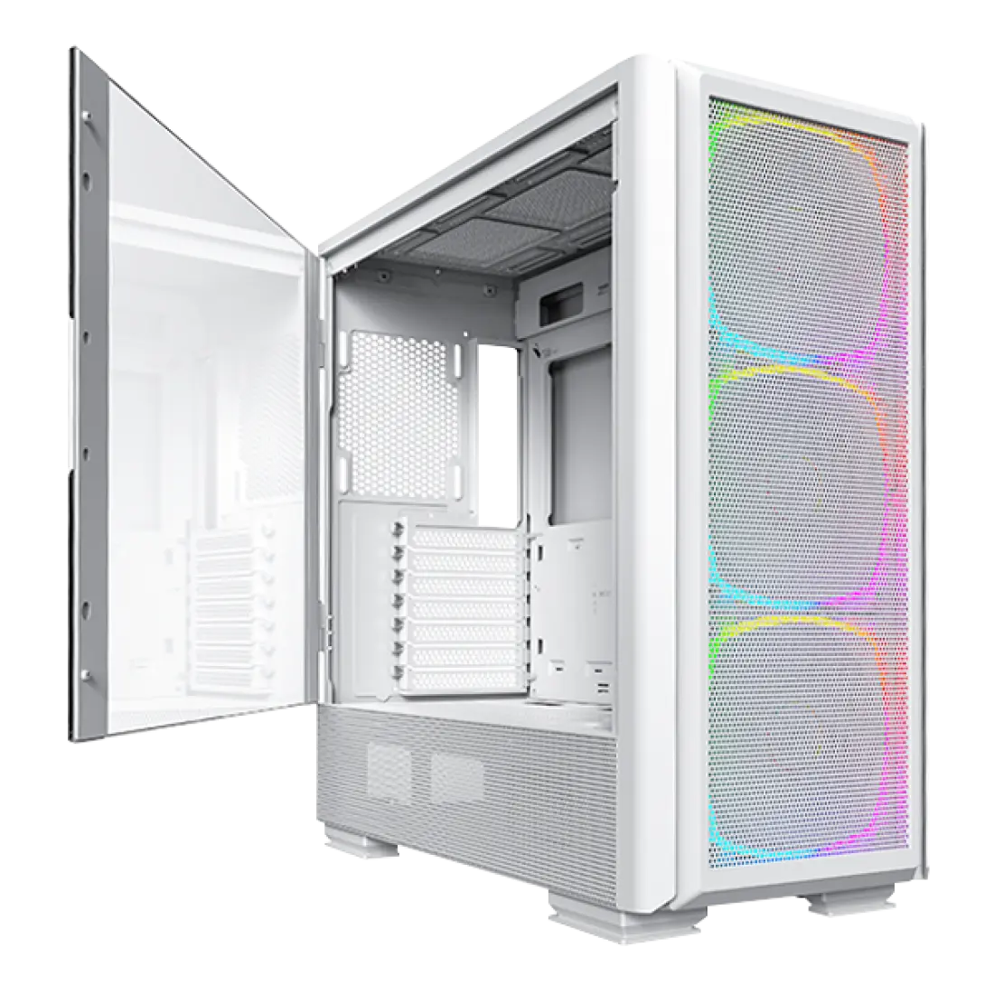 کیس گیمینگ مونتک مدل SKY TWO GX White - تصویر 8