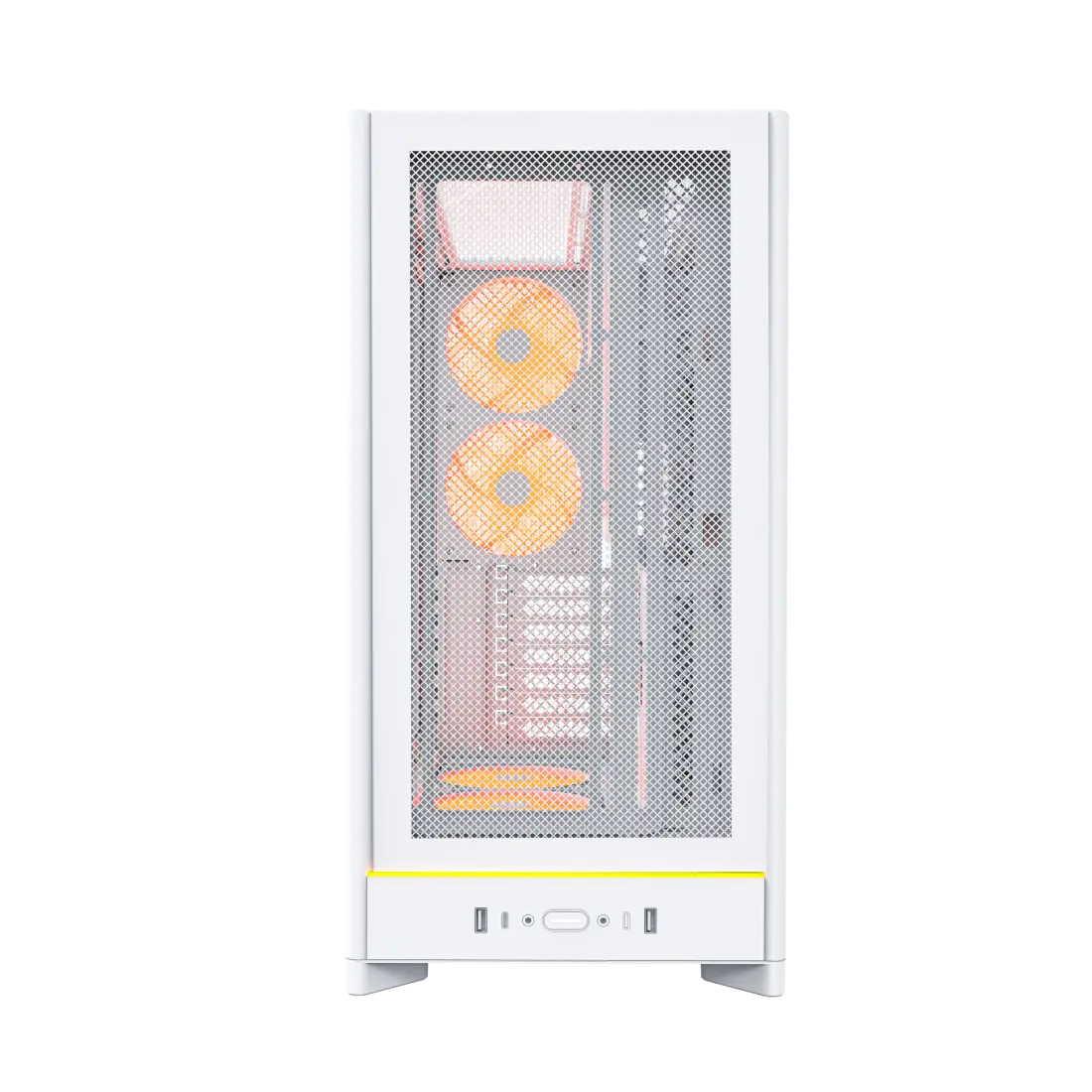کیس گیمینگ مونتک مدل HS01 PRO White - تصویر 5