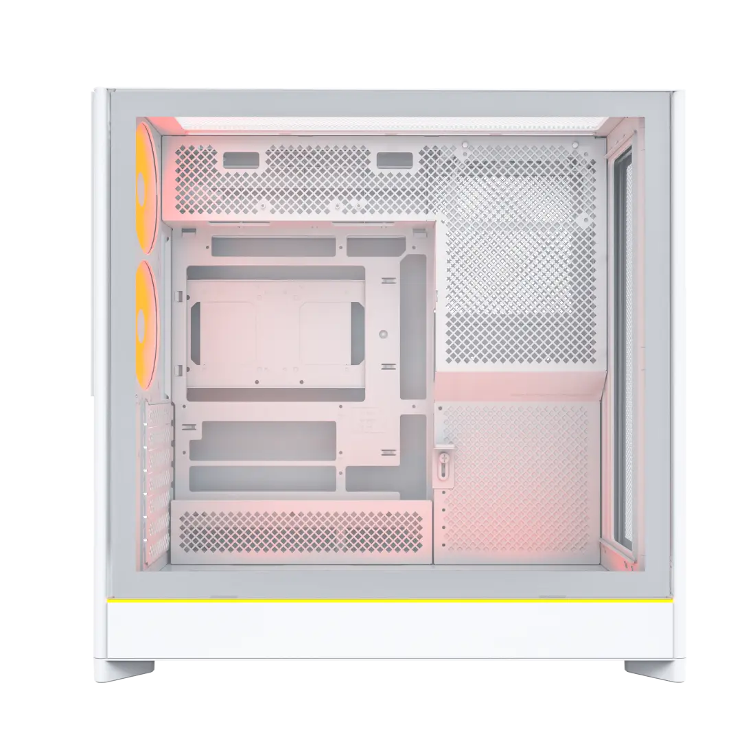 کیس گیمینگ مونتک مدل HS01 PRO White - تصویر 6
