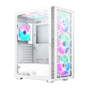 کیس گیمینگ مونتک مدل X3 GLASS White