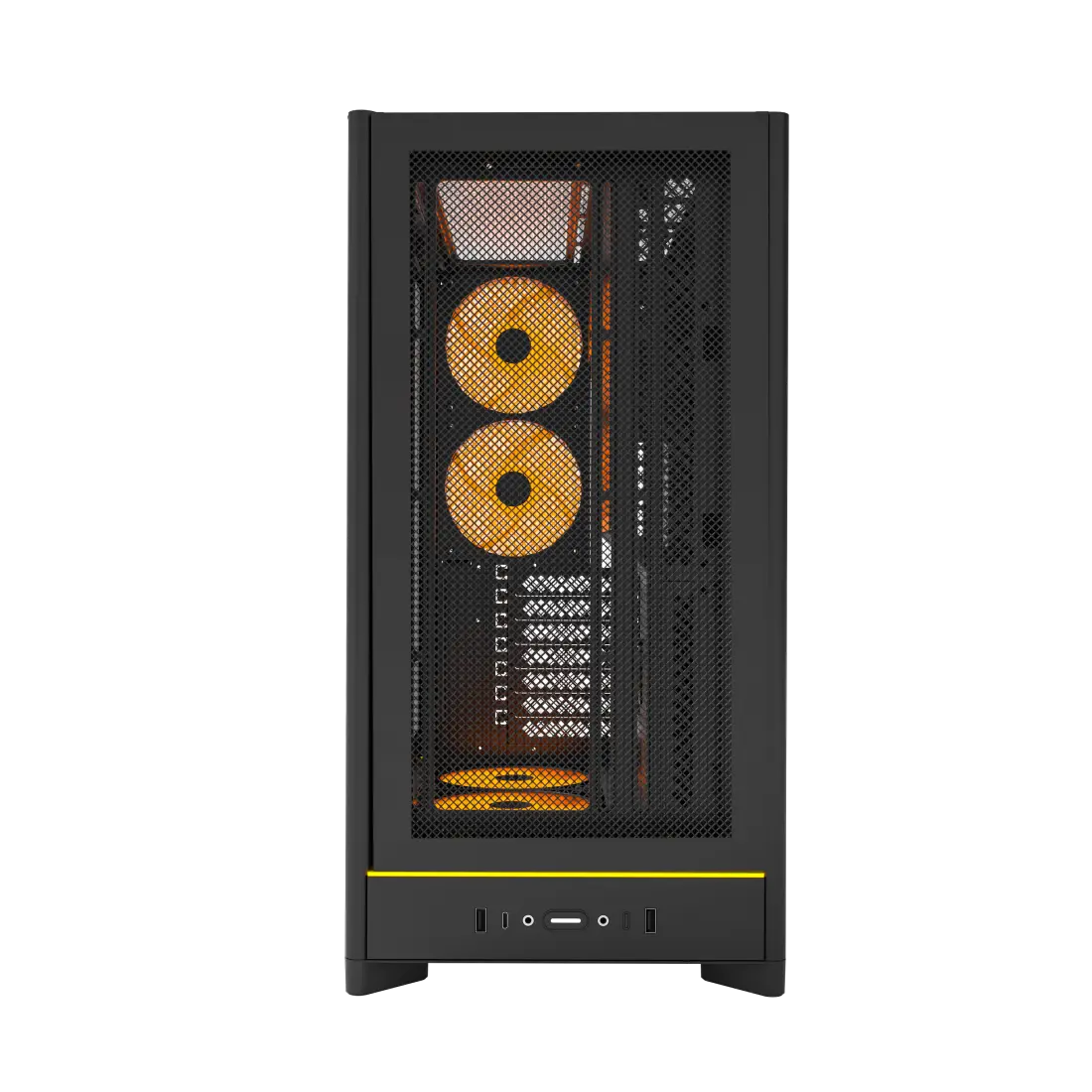 کیس گیمینگ مونتک مدل HS01 PRO Black - تصویر 5