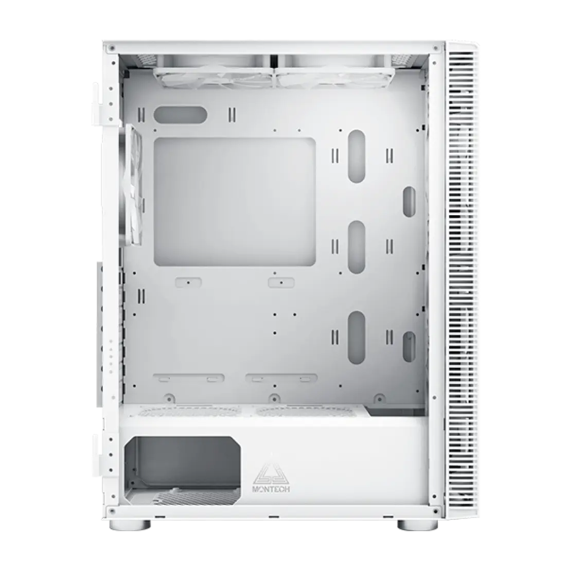 کیس گیمینگ مونتک مدل X3 MESH White - تصویر 6