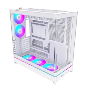 کیس گیمینگ مونتک مدل HS02 PRO White