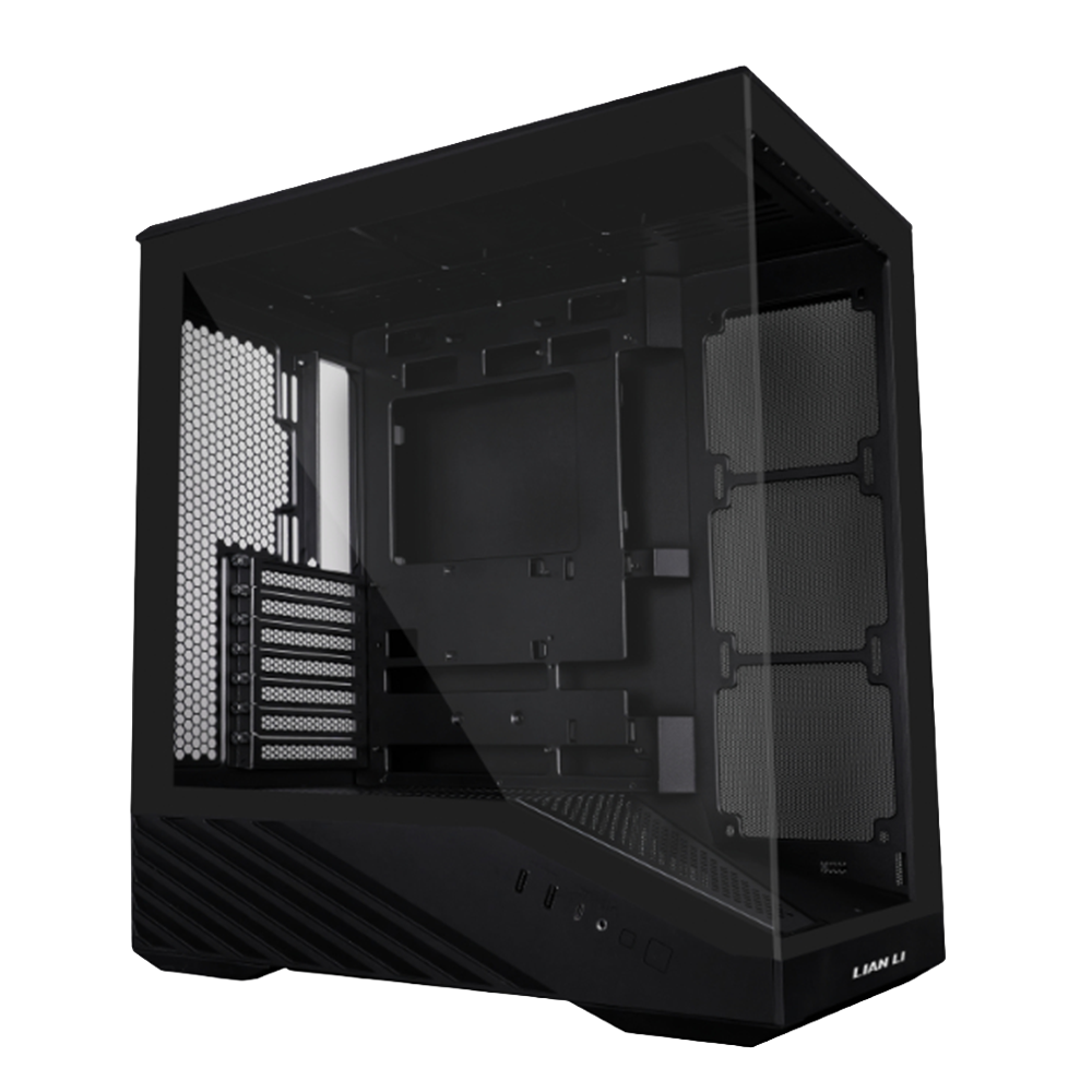 کیس گیمینگ لیان لی مدل Vector V100 Black - تصویر 2