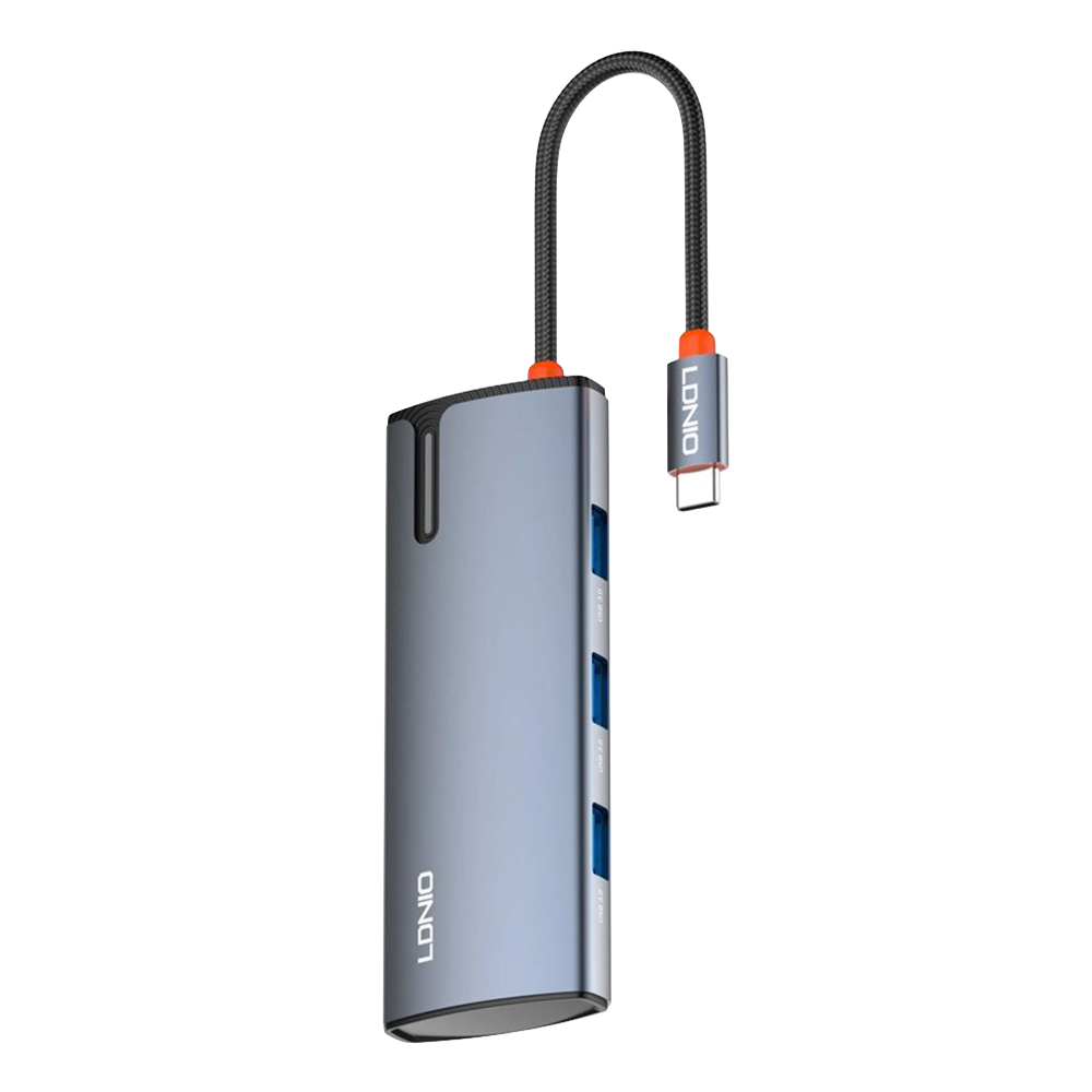 هاب 5 پورت USB-C الدینیو مدل DS-15U
