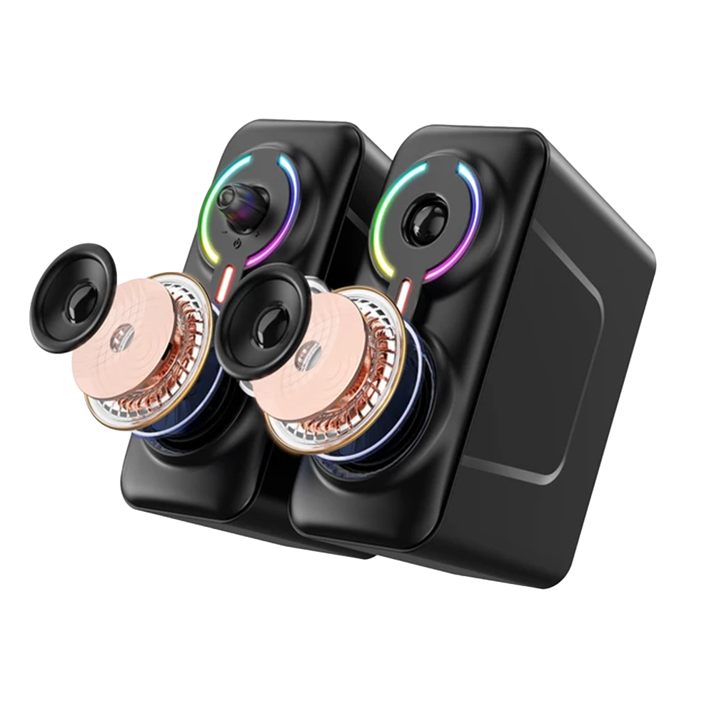 اسپیکر دسکتاپ اونیکوما مدل L6 RGB - تصویر 2