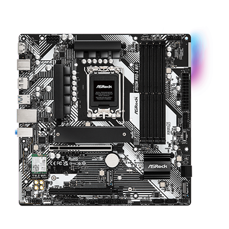 مادربرد ازراک مدل B760M Pro-A WiFi DDR5 - تصویر 3