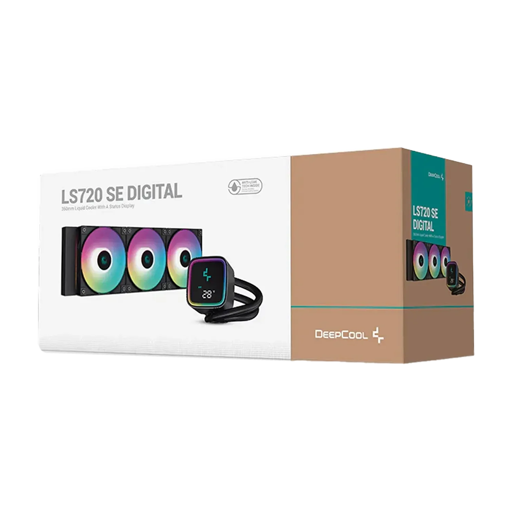 خنک کننده مایع پردازنده دیپ کول مدل LS720 SE Digital Black - تصویر 2