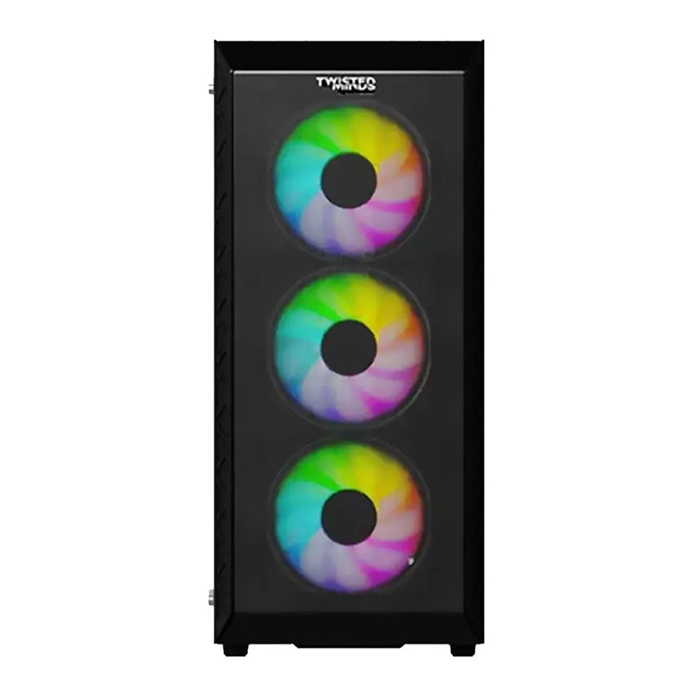 کیس گیمینگ تویستد مایندز مدل Apex Black - تصویر 2