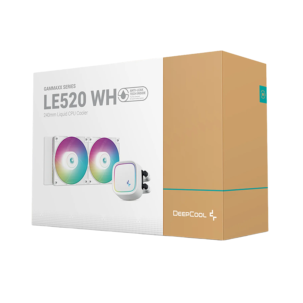 خنک کننده مایع پردازنده دیپ کول مدل LE520 White - تصویر 4