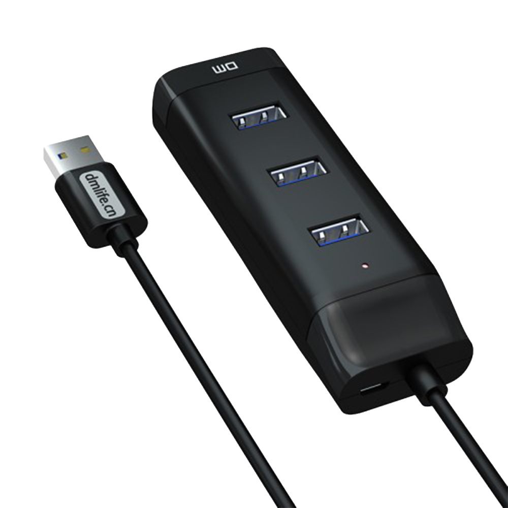 هاب 4 پورت USB 3.0 دی ام مدل CHB007 - تصویر 3