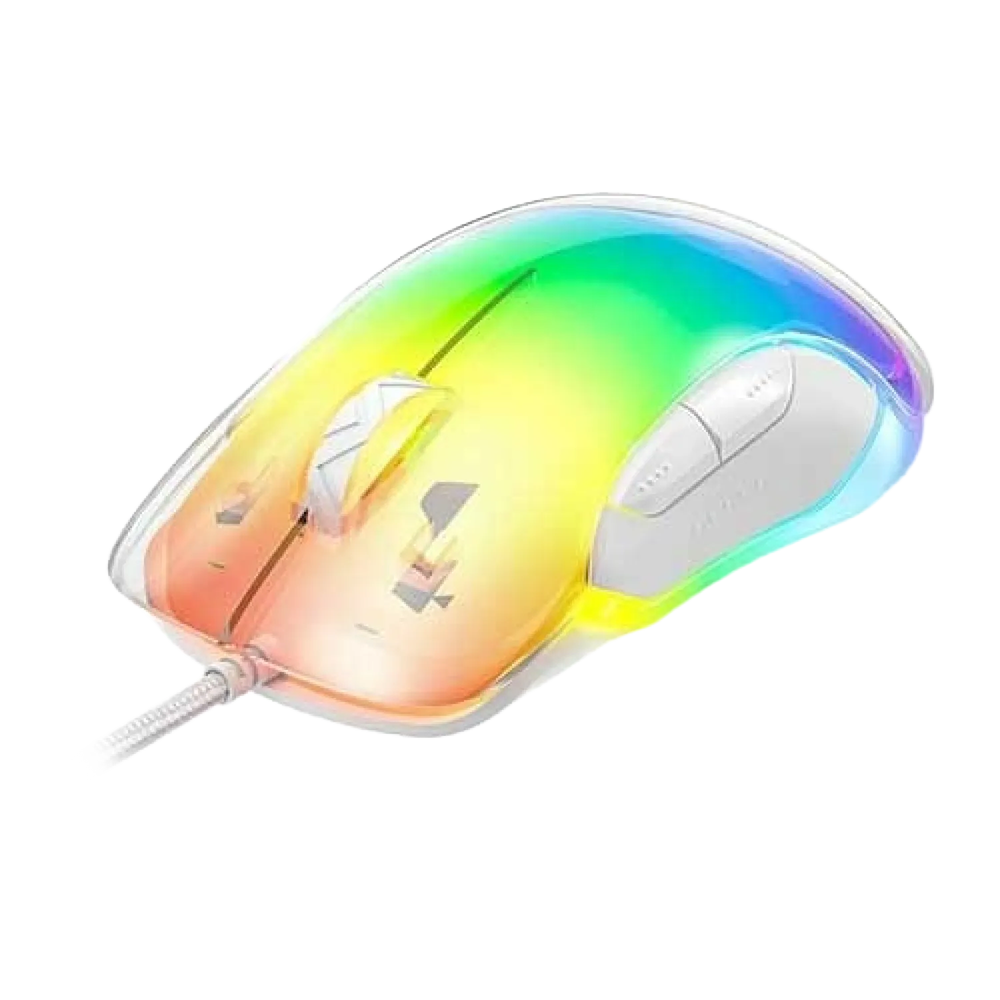 موس با سیم اونیکوما مدل CW925 White - تصویر 2