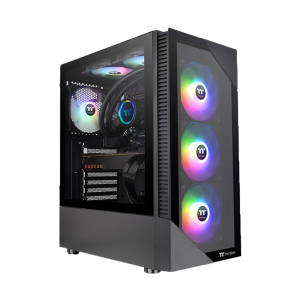کیس ترمالتیک مدل View 200 TG ARGB Black