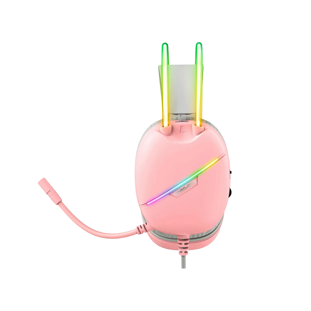 هدست با سیم اونیکوما مدل X33 Pink - تصویر 4