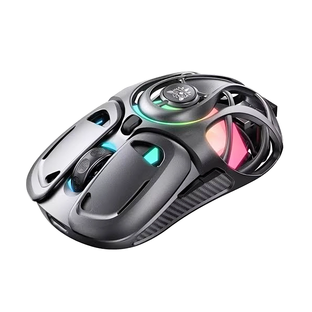 موس بی سیم اونیکوما مدل DM02 Grey - تصویر 4